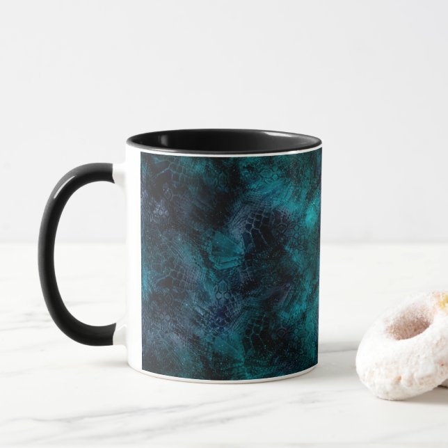 Taza Space Pattern  (Con donut)