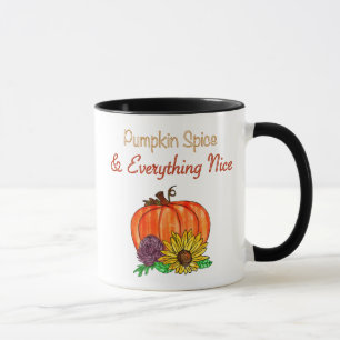 Taza Spice de calabaza y todo lo bueno de otoño
