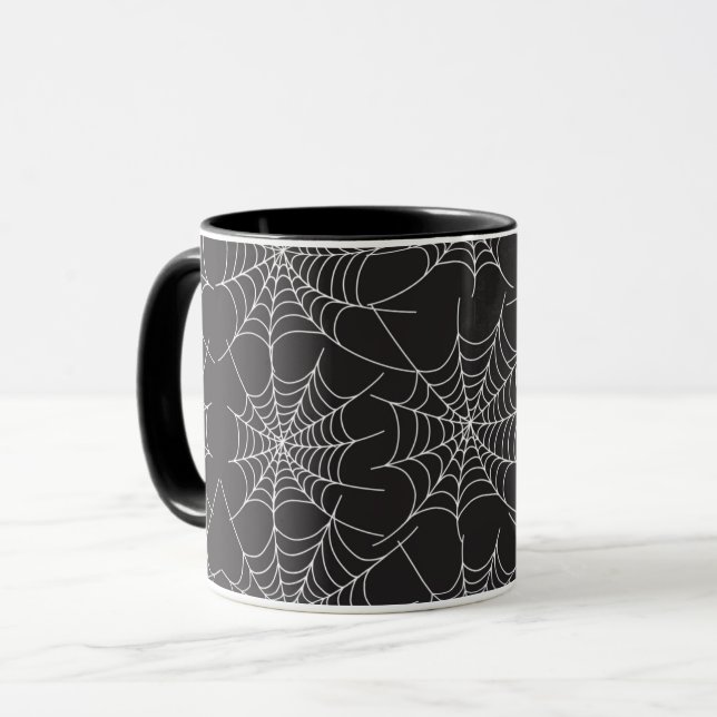 Taza Spider Web Mug - Asombroso y elegante (Anverso izquierdo)