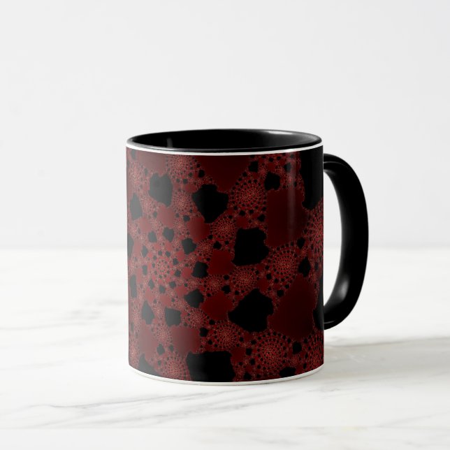 Taza Spiderweb Fractal (Anverso derecho)