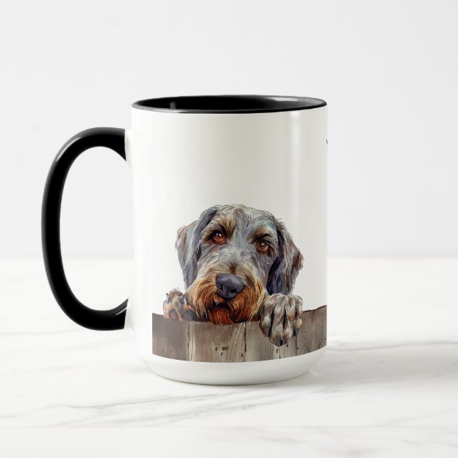 Taza Spinone Italiano Dog Mug (Izquierda)
