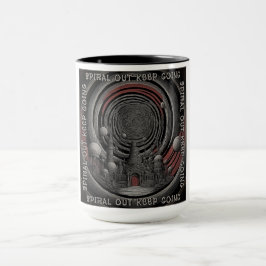 Taza Spiral Out Keep Goong - Herramienta Retro Art
