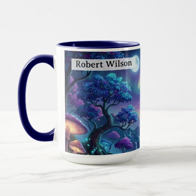 Taza Spirit Of Neverland Never Grow Up Personalized (Izquierda)