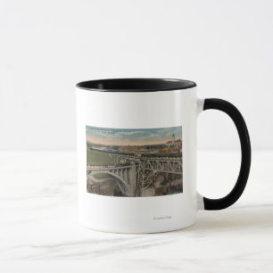 Taza Spokane, WA - realización ferroviaria pacífica d