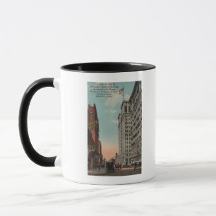 Taza Spokane, WA - visión céntrica con Horsecarts