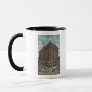 Taza Spokane, WA - vista del hotel de Davenport