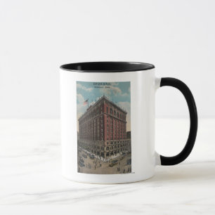 Taza Spokane, WA - vista del hotel de Davenport