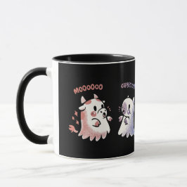 Taza Spooky Capy and Cow 