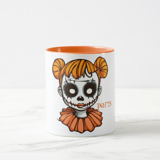 Taza Spooky Clown Zombie (Centro)