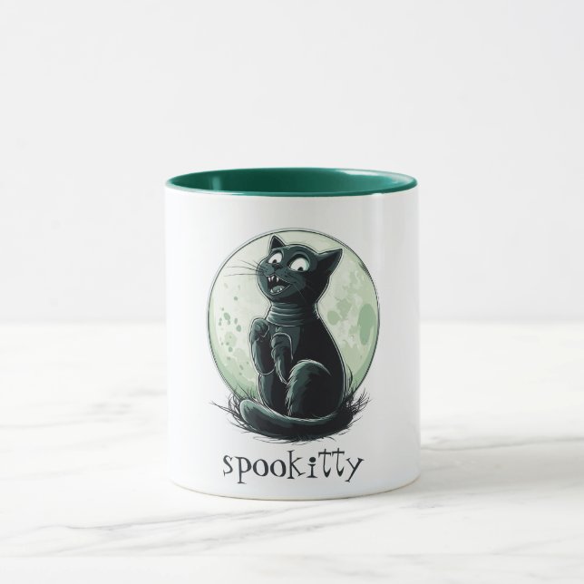 Taza Spooky Halloween Kitty (Centro)