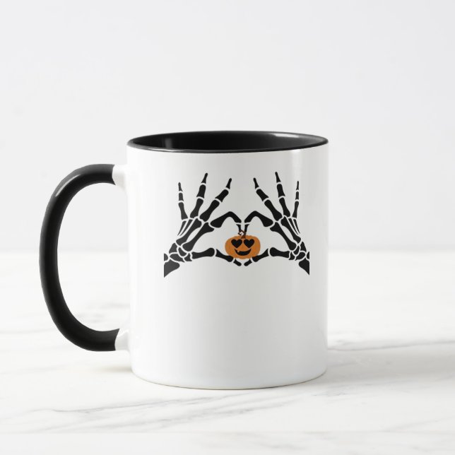 Taza Spooky Heart Hands Classic (Izquierda)