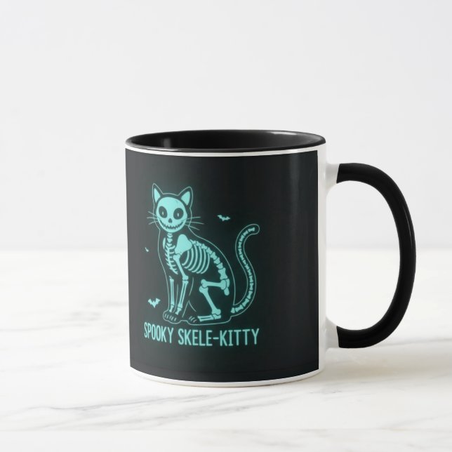 Taza Spooky Skele-Kitty (Derecha)