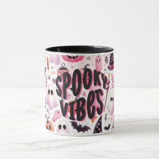 Taza Spooky Vibes Halloween Mug