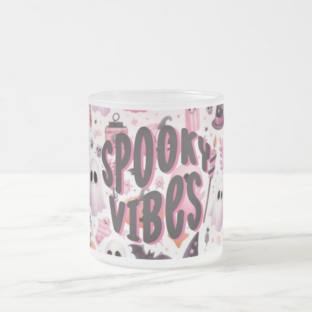 Taza Spooky Vibes Halloween Mug (Centro)