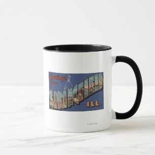 Taza Springfield, Illinois - escenas grandes de la