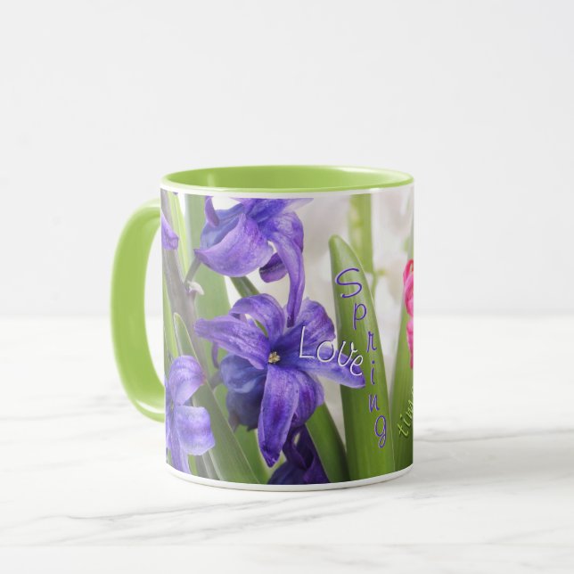 Taza Springtime Floral Mug (Anverso izquierdo)