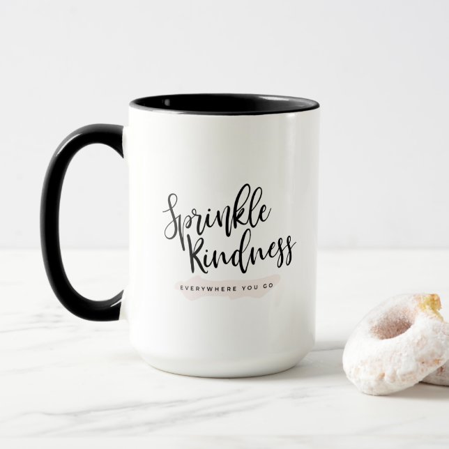 Taza Sprinkle Kindness Mug (Con donut)
