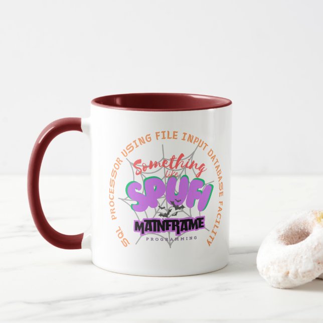 Taza SPUFI en programación de mainframe (Con donut)