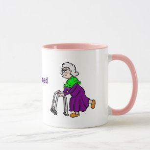 Taza Spunky Ancianos Mug Día Broso