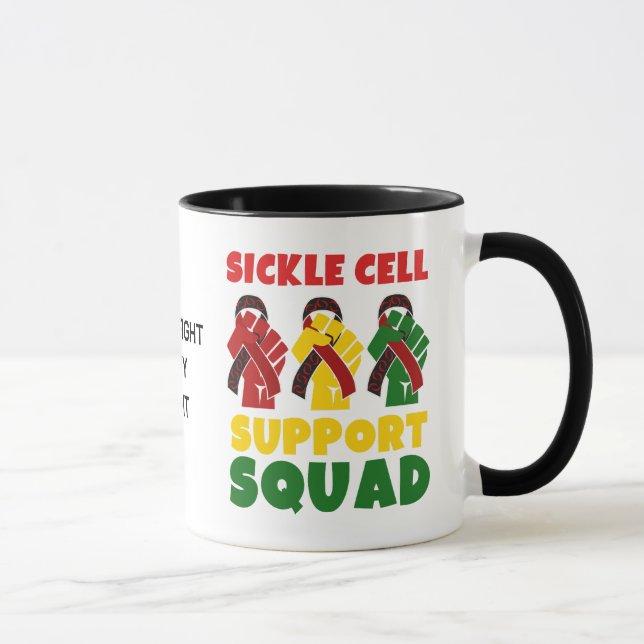 TAZA SQUAD DE SOPORTE DE CÉLULAS DE ENFERMEDAD DE NOMBR (Derecha)