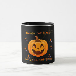 Taza Squash Halloween sombrío - Zucca la Tristezza