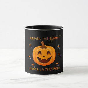 Taza Squash Halloween sombrío - Zucca la Tristezza