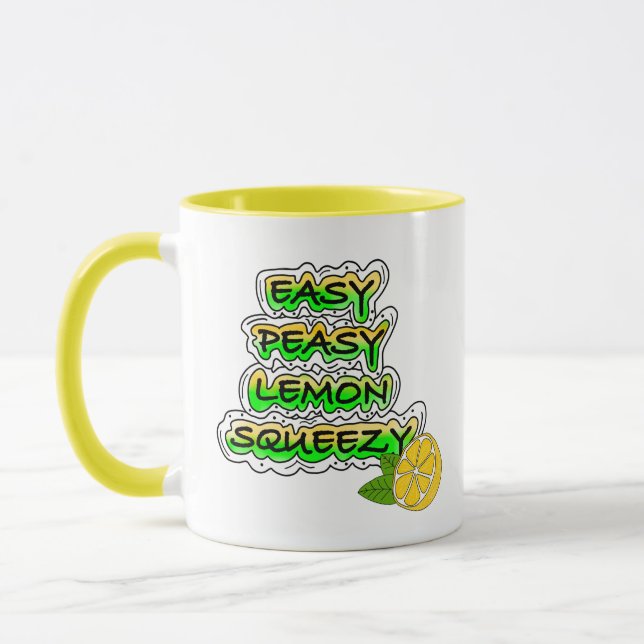 Taza Squeezón fácil de limón (Izquierda)