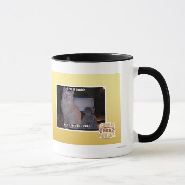 Taza squidz del AMI del diz (Derecha)
