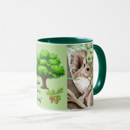Taza SQUIRREL Coffee Mug Tea Cup Arte Original