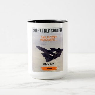 Taza SR-71 Blackbird Habu Designer Mug