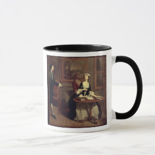 Taza Sr. B. encuentra la escritura de Pamela,