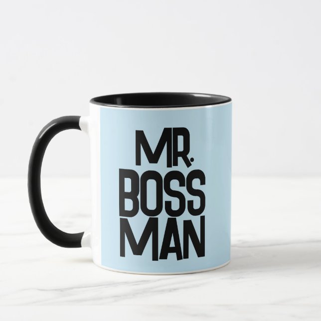 TAZA SR. BOSS MAN COFFEE MUG (Izquierda)