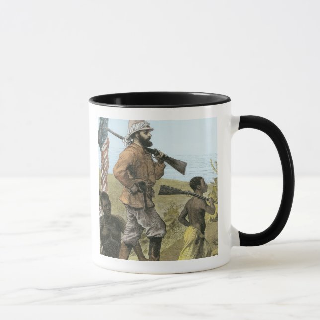 Taza Sr. Henry Morton Stanley (1841-1904) L inminentes (Derecha)