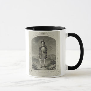 Taza Sr. Macready como Macbeth, escena 3 del acto I, en