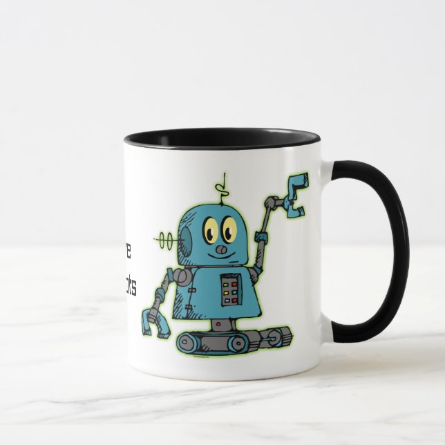Taza Sr. Robot Personalized Mug (Derecha)