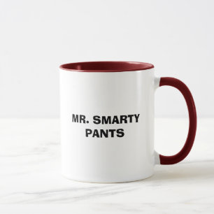 TAZA SR. SMARTY PANTS