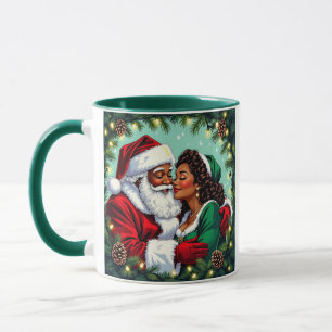 Taza Sr y Sra Claus Dulce Navidad 