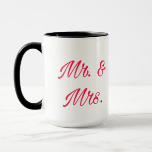 Taza Sr. y Sra. Couple Mug - Regalo romántico