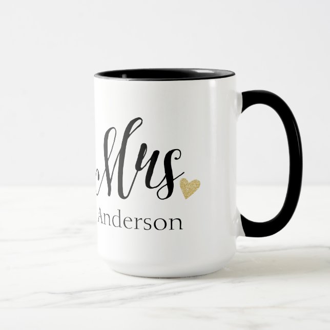 Taza Sra. Personalizada | Novia en ciernes (Derecha)