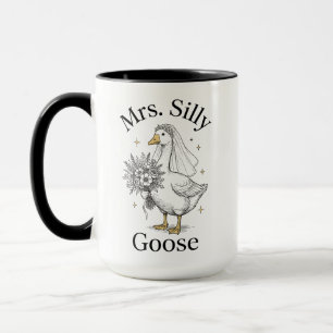 Taza Sra. Silly Goose Personalizada