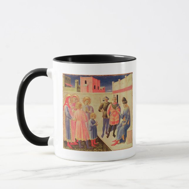 Taza SS. Cosmas y Damián antes de Diocletian (Izquierda)