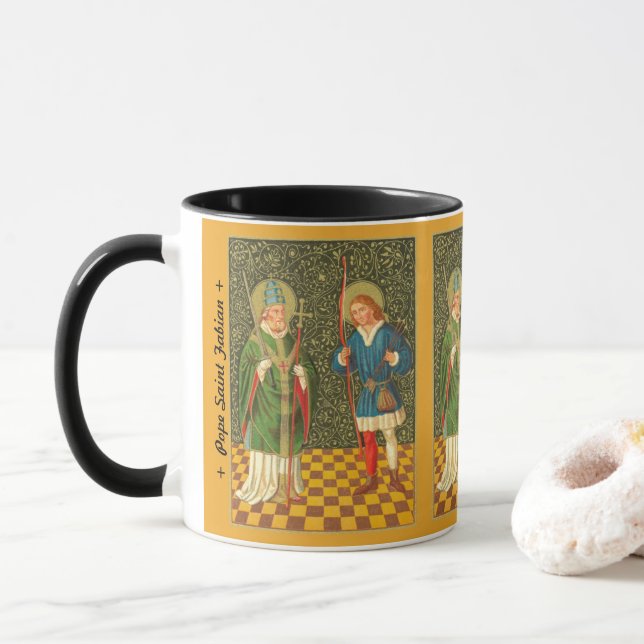 Taza SS. Fabian & Sebastian (PA 01) (Con donut)