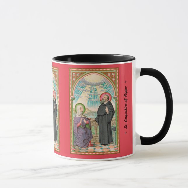 Taza SS. Monica y Agustina en Ostia (SAU 047) (Derecha)