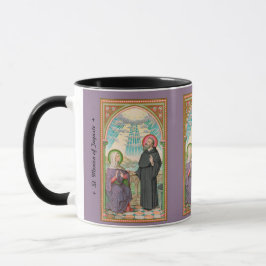 Taza SS. Monica y Agustina en Ostia (SAU 047)