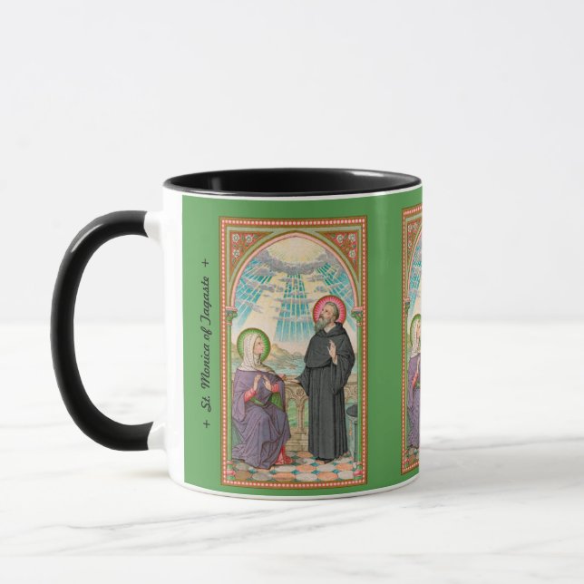 Taza SS. Monica y Agustina en Ostia (SAU 047) (Izquierda)