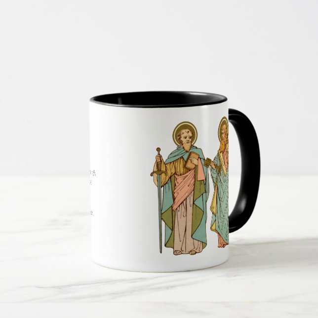 Taza SS. Paul y Peter, Apóstoles (RLS 13 y 14) (Anverso derecho)