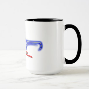 Taza SSR Silhoutte azul pacífico