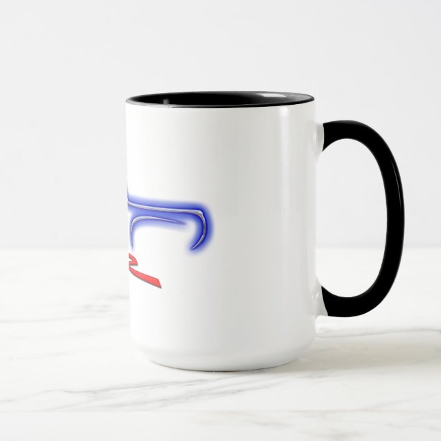 Taza SSR Silhoutte azul pacífico (Derecha)