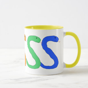Taza SSSsnakes mug