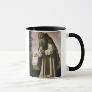 Taza St Anthony Dispirited, 1640 (el aceite en lona)